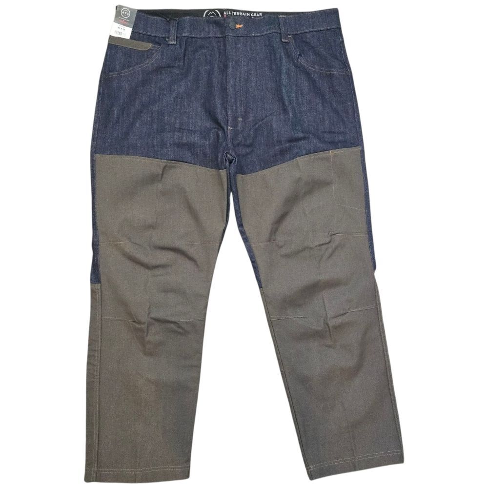 NWT Wrangler ATG Reinforced Utility Pants 42x30 Heavyweight Denim Water Repellen